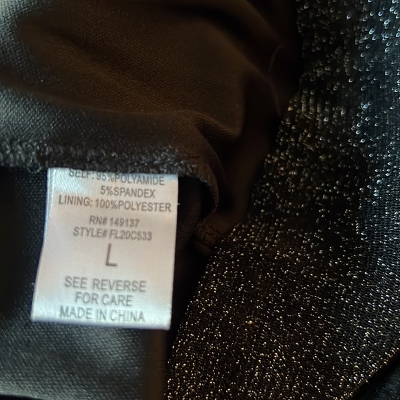 Fashion Nova Party On metallic jumpsuit - Picture 3 of 4